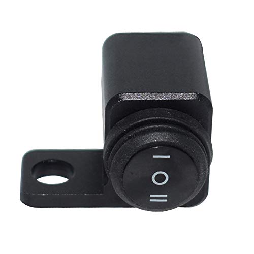 オートバイハンドルバースイッチ ATVバイク 12V ON-OFF-ON ヘッドライトフォグライトスイッチ 防水 過負荷保護