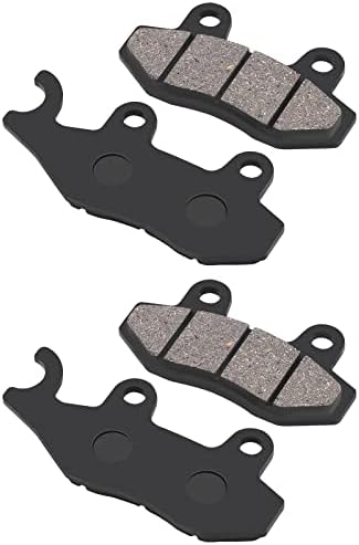 バイク用ブレーキパッドセット フロント＆リア共用 互換性モデル カワサキ/NINJA/SUZUKI AN250(2007-2008)/AN400(2014-2022)など用 セミメタル耐久性