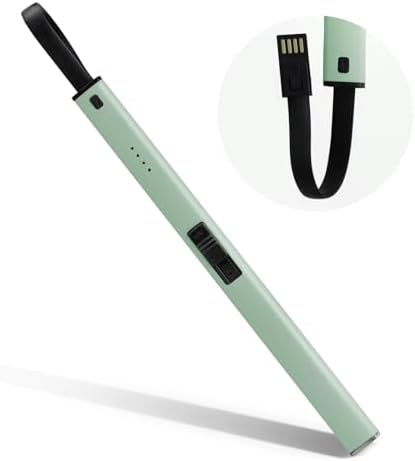 電子ライター usb 充電式 プラズマ ライター 充電ケーブル一体式