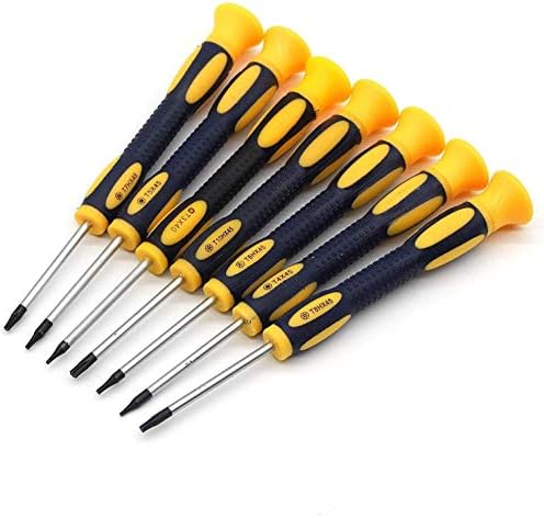 トルクスドライバーセット T3 T4 T5 T6 T7 T8 T10 精密 ヘックスローブ レンチセット いじり止めネジ対応 星型