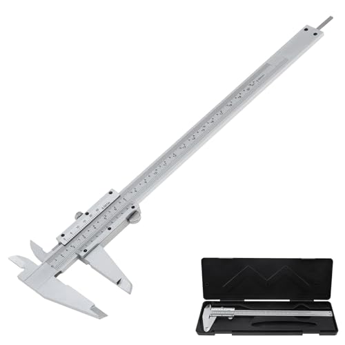Rakuten - 200mm 精度0.02mm 内径/外径/深さ/段差測定用ノギス グレー