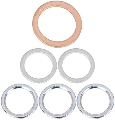 樂天商城 - オイルドレンプラグガスケット 12157-10010 90430-24003 90430-18008 Toyota対応 6個