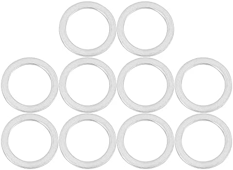 オイルドレンパッキン M18 900-123-106-30 Porscheに対応 シルバートーン 10個入り