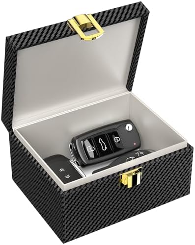 リレーアタック防止用キーケース リレーアタック防止ボックス スマートキー収納 電波遮断キーケース 信号遮断ケース M