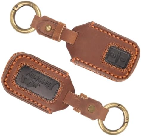 スズキ ジムニー JB64W JB74W 専用 スマートキーケース レザー製 キーカバー ブラウン