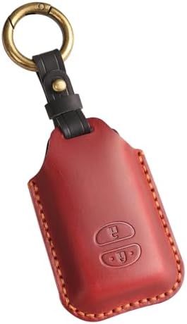 トヨタ車専用 本革製 スマートキーケース プリウス30系 2つボタン プリウスα・アクア・86・ヴィッツ・カローラ など設計専用スマート キーホルダー アクセサリー