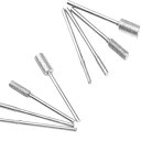 研削用ドリルビット 8本セット 研磨ヘッド シリンダー形 2.35mm