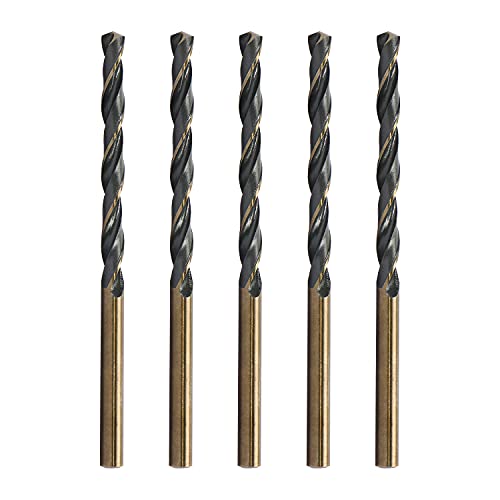 5本 両刃6mmの直柄の麻の花のドリル 高速鋼HSS 4341鉄/銅/プラスチック/アルミ板/金属材料/木質材料 ド..