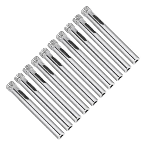 - 7mmの穴サイズに特化した設計で、1/4"シャンク直径のダイヤモンドドリルビット10個セットです。- DIYプロジェクト、ホームインプロvement、クラフト、プロフェッショナルな使用に適しています。- セラミック、ガラス、磁器、大理石、コンクリートなど、さまざまな素材に対応しています。- 手動ドリルやベンチドリルを使用している場合でも、さまざまなドリルツールに適しており、DIY愛好家やプロの職人に最適です。- ニッケルメッキ表面は電気めっきダイヤモンドが均一で耐摩耗性に優れています。- 産業用炭素鋼製で、耐久性に優れた優れた耐久性と強度を備えています。- 各コアドリルビットには、精密なプロジェクトに役立つ深さマークが刻まれています。適切なホールソードリルビットを選択してください。- 7mmの穴サイズに特化した設計で、1/4"シャンク直径のダイヤモンドドリルビット10個セットです。- DIYプロジェクト、ホームインプロvement、クラフト、プロフェッショナルな使用に適しています。- セラミック、ガラス、磁器、大理石、コンクリートなど、さまざまな素材に対応しています。- 手動ドリルやベンチドリルを使用している場合でも、さまざまなドリルツールに適しており、DIY愛好家やプロの職人に最適です。- ニッケルメッキ表面は電気めっきダイヤモンドが均一で耐摩耗性に優れています。- 産業用炭素鋼製で、耐久性に優れた優れた耐久性と強度を備えています。- 各コアドリルビットには、精密なプロジェクトに役立つ深さマークが刻まれています。適切なホールソードリルビットを選択してください。