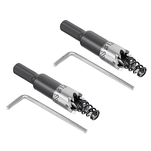 樂天商城 - 2個 ホールソー 13 mm HSS ハイス鋼 ドリルビットホールカッター ステンレス アルミ 金属 木材 プラスチック用 三角シャンク
