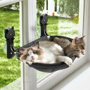 猫窓用ハンモック 折り畳み式 吸盤式 窓掛け 猫ベッド 耐荷重22kg 50*36cm 取り外し可能(ジッパー設計)