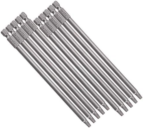 10pc 6.35mmシャンク 長さ約150mm 六角軸ドライバービッ...(4.0)