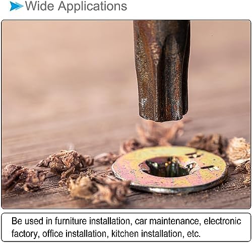 マグネットヘキサゴンビット H8頭 6.35 mm六角シャンク 50 mm長さ S2鋼 5ポイント 改ざん防止 六角ドライバービット 1個