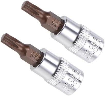 ヘックスビットソケットサイズ：T25ドライブサイズ：1/4"全長：38mm / 1.5"素材：S2鋼HRC：58-62幅広い用途に対応したビットソケットです。車、自転車、オートバイ、機械、家電製品、ホームインプロvement建設、木工などのファスナーアプリケーションの手作業修理に最適です。高精度なビットで、滑らかなファスナーの挿入とドリルビット、ファスナーのエッジの損傷を保護します。刻印されたサイズ表示で簡単に識別できます。S2鋼＆CR-V素材で作られており、高硬度で強い錆びにくさを持ちます。クロムバナジウム鋼のスリーブは回転力を増します。使用する際には、ソケットがヘックスファスナーにしっかりとフィットしていることを確認してください。過度な力を使用しないように注意し、定期的にソケットを検査し、摩耗や損傷の兆候があれば交換してください。ヘックスビットソケットサイズ：T25ドライブサイズ：1/4"全長：38mm / 1.5"素材：S2鋼HRC：58-62幅広い用途に対応したビットソケットです。車、自転車、オートバイ、機械、家電製品、ホームインプロvement建設、木工などのファスナーアプリケーションの手作業修理に最適です。高精度なビットで、滑らかなファスナーの挿入とドリルビット、ファスナーのエッジの損傷を保護します。刻印されたサイズ表示で簡単に識別できます。S2鋼＆CR-V素材で作られており、高硬度で強い錆びにくさを持ちます。クロムバナジウム鋼のスリーブは回転力を増します。使用する際には、ソケットがヘックスファスナーにしっかりとフィットしていることを確認してください。過度な力を使用しないように注意し、定期的にソケットを検査し、摩耗や損傷の兆候があれば交換してください。
