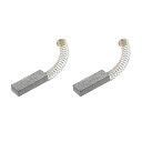 カーボンブラシ 32x11x6.3 mm 電動モーター 電動工具 アングルグラインダーテーブルソー スペアパーツ修理用 2個