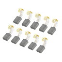 カーボンブラシ 16x13x6 mm 電動モーター 電動工具 アングルグラインダーテーブルソー スペアパーツ修理用 10個