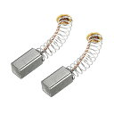 カーボンブラシ 10x5x5 mm 電動モーター 電動工具 アングルグラインダーテーブルソー スペアパーツ修理用 2個