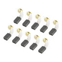 カーボンブラシ 15x10x6 mm 電動モーター 電動工具 アングルグラインダーテーブルソー スペアパーツ修理用 10個