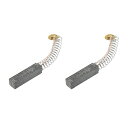 カーボンブラシ 19x5x5 mm 電動モーター 電動工具 アングルグラインダーテーブルソー スペアパーツ修理用 2個