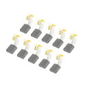 カーボンブラシ 18x17x7 mm 電動モーター 電動工具 アングルグラインダーテーブルソー スペアパーツ修理用 10個
