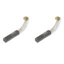 カーボンブラシ 20x5x4 mm 電動モーター 電動工具 アングルグラインダーテーブルソー スペアパーツ修理用 2個