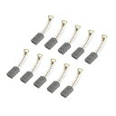 カーボンブラシ 13.5x8x5 mm 電動モーター 電動工具 アングルグラインダーテーブルソー スペアパーツ修理用 10個