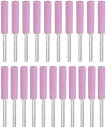 21個のチェーンソー研ぎ石 ダイヤモンド仕上げ ピンク(5mm)