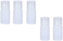 トラベル PE小分けボトル プラスチック 5本セット 20ml 30ml 化粧品 シャンプー クリーム お出かけ 小分け 出張 旅行用 (透明色, 20ml)