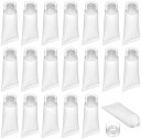 詰め替えチューブ トラベルボトル シャンプーボトル 小分けケース 10ML 漏れ防止 コスメ用 詰替え容器 プラスチック 化粧品 洗顔料 乳液 シャンプー 詰め替えボトル 出張用 旅行用 50個