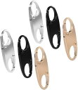 ジッパークリップ ファスナー交換アクセサリー 修理用品 防犯グッズ 取り外し可能ジッパーコネクター 装飾ジッパーアクセサリーに汎用