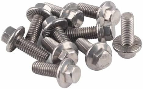 Rakuten - 六角ボルト ステンレス M6×30 フランジボトル 10個入り