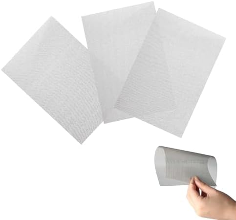 Rakuten - ステンレスメッシュ 3枚セット 網目1mm A4サイズ 20メッシュ 高硬度 防虫 濾過網 耐高温 錆びない 防鼠 換気 家庭用 建築用ネット 300x210mm