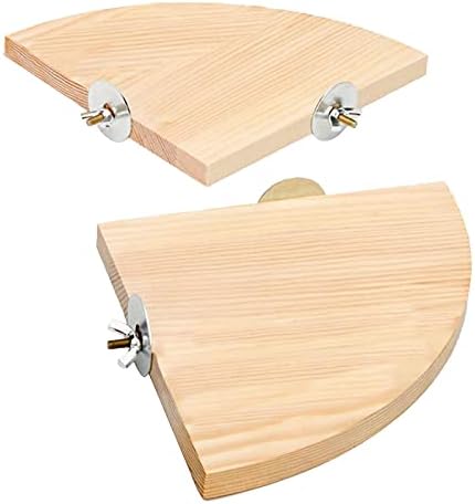 2個セット インコ とまり木 スタンド ケージ 鳥用止まり木 小動物 おもちゃ スパイラルパーチ 天然素材 飼育ケージ