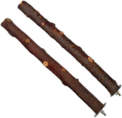 鳥 止まり木 パーチ オウム 枝 2本セット