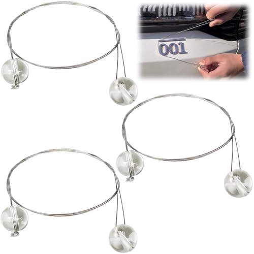 エンブレム剥がし ライン 3個セット 自動車用取り外しツール