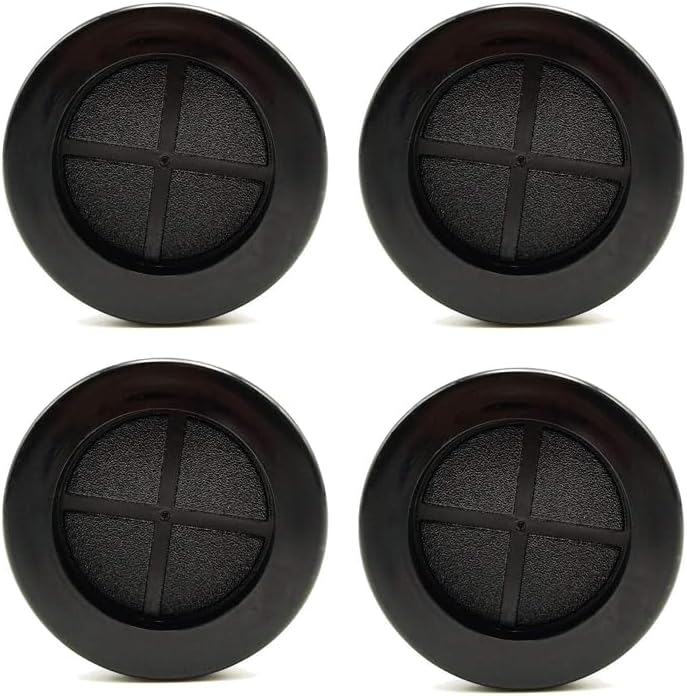 電気ゴムグロメット ラウンド 両面 ワイヤー保護用 ブラック 4個 取付 配線用 ゴム製グ 両面 ワイヤー 接線用リング 電線保護 クロス印 エコ材質 (32mm)