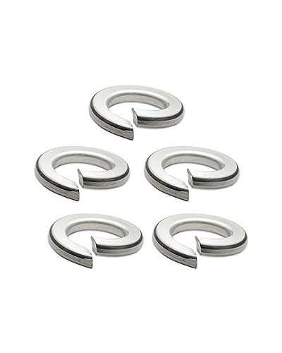 Rakuten - 5/8インチ スプリングロックワッシャー 304ステンレススチールワッシャー 10個パック