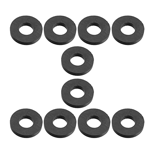 Rakuten - 10個入り NBR ゴム平ワッシャー 19mm OD 10mm ID 3mm 厚さ 蛇口パイプ 水ホース用 防振