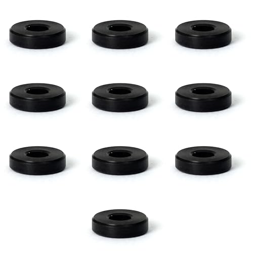 乐天商城 - M3 内径3.1mm×外径8mm×厚さ2mm ブラックスペーサー 10個セット