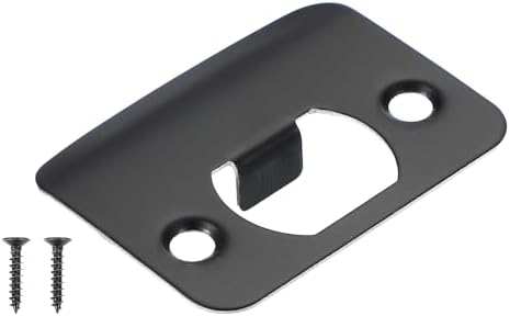 2-1/4"x1-3/4" ラウンドコーナー延長リップストライクプレート ユニバーサルセキュリティラッチストラ..