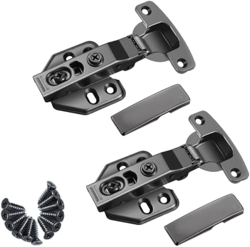 金属アルミフレームドア油圧緩衝ヒンジ減衰サイレント 蝶番 スライド式 固定金具 取り付け簡単 ハード..