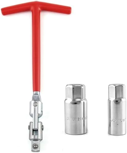 スパークプラグレンチ 16/21mm T型ハンドル ソケットレンチ 車 整備 セット