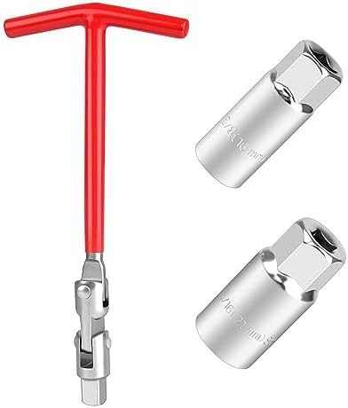 16mm 21mm T型ハンドル スパークプラグソケット スパークプラグレンチ ソケットレンチ 車 整備 セット