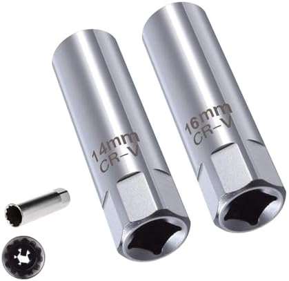 樂天商城 - スパークプラグスパナ ジョイントユニバーサルソケット12角薄壁3/8(9.5mm)挿入角 ロープロファイル 輸入車用2個セット
