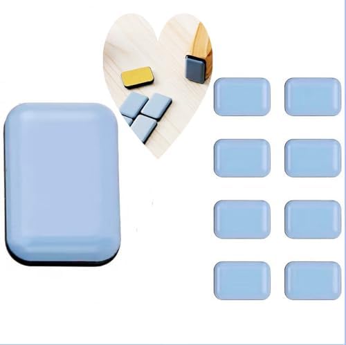 家具スライダー 傷防止 防音 丸型 粘着 (24*34mm) 8枚セット