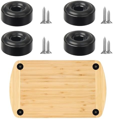 20*8mm ネジ止め式 クッション 衝撃音 キズ防止 すべり止め用 付属M3ステンレスネジ