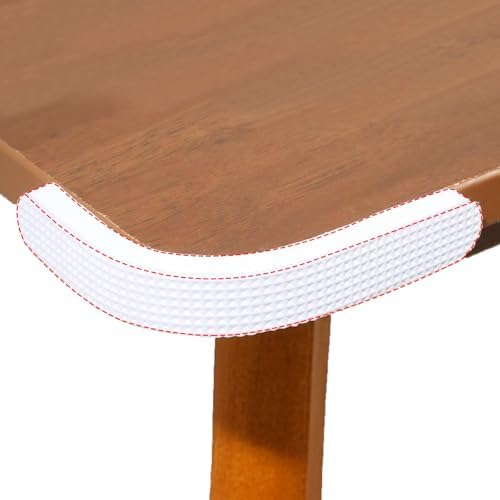 20枚入り 白色粘着式エッジガード，テーブル角・椅子背もたれ・キャビネット・引き出し・ドア用ソフトパッドバンパーストリップ