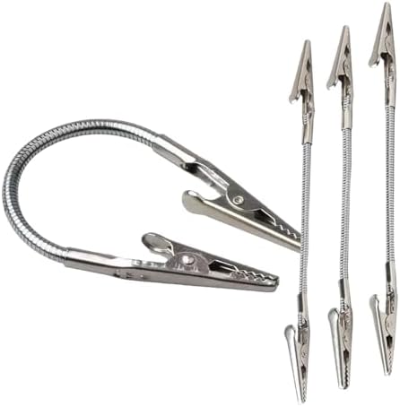 線香立て スタンド 香立てクリップ 3個セット（シルバー）