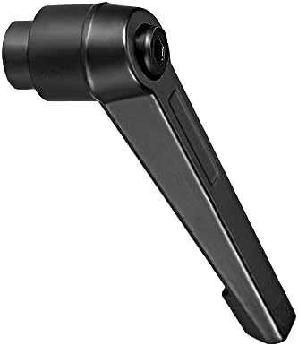 クランプレバーハンドル M10メスネジ 74 mmレバー 調整可能 クイックリリースロック回転ノブ ブラック..