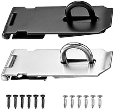 南京錠 ドア 金具ドア ラッチ ステンレススチール製 スライドラッチ 引き出し用南京錠 キャビネットド..